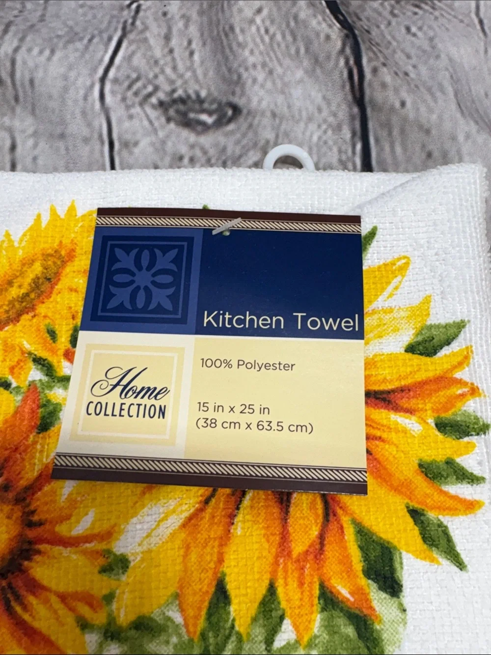 Home Collection Sunflower Kitchen Linen Set - Yellow & Green
